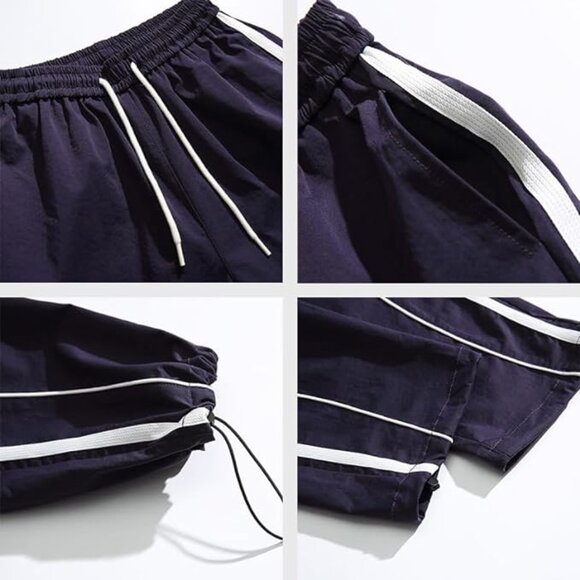 Men's Baggy Parachute Pants Wide Leg - Picture 3 of 3